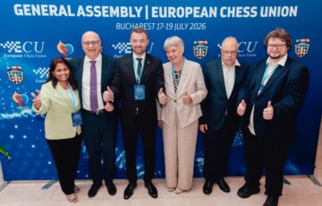 Mr. Zurab Azmaiparashvili re-elected as ECU President